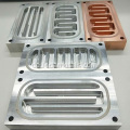 CNC -Bearbeitung Aluminiumkanal -Flüssigkühlplatte